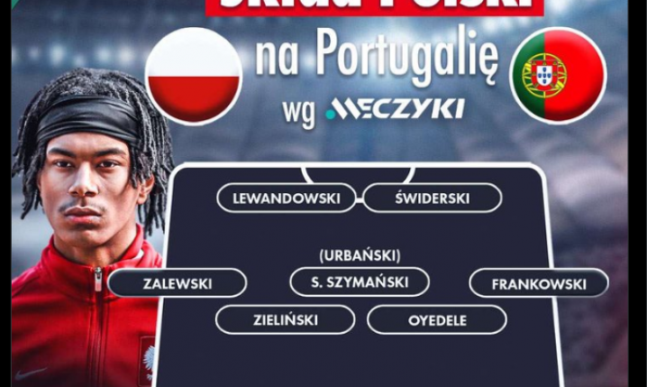 PILNE! Tak ma wyglądać SKŁAD reprezentacji Polski na mecz z Portugalią!